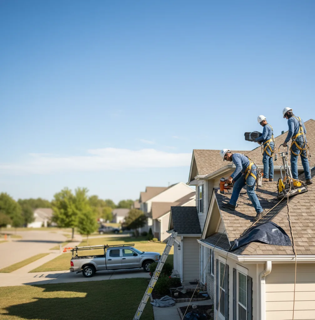 Roof Leak Repair in West Point, MS
